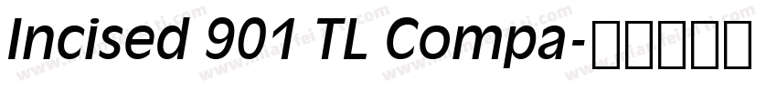 Incised 901 TL Compa字体转换